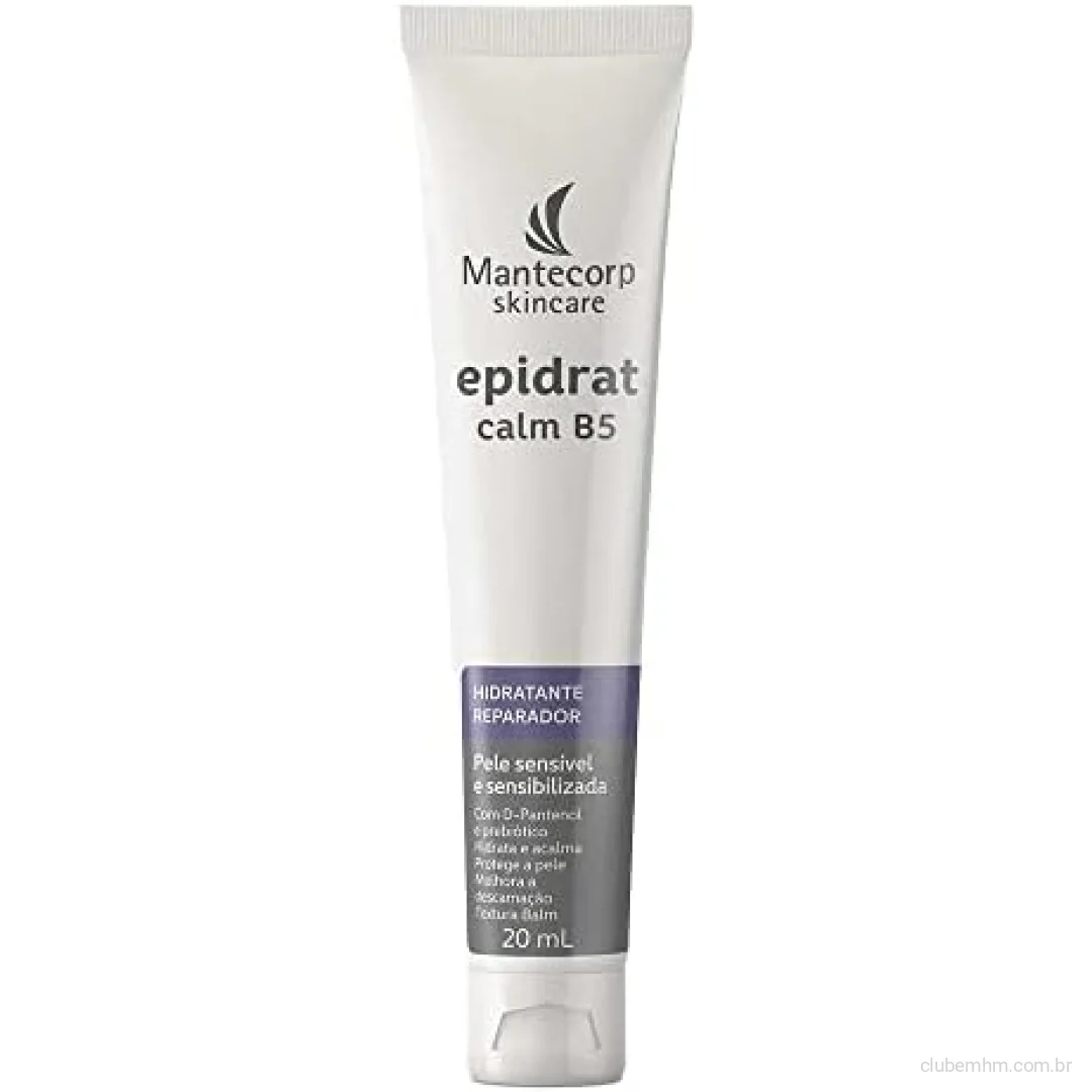 MANTECORP - Hidratante Epidrat Calm B5 - Hidrata e Acalma a Pele, Conforto Imediato, D-Pantenol