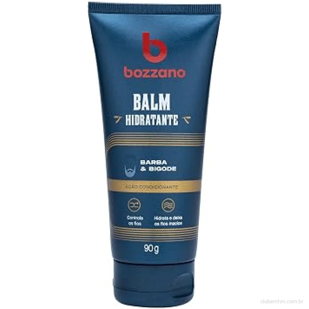 Bozzano Balm Para Barba E Bigode Hidrante 90G
