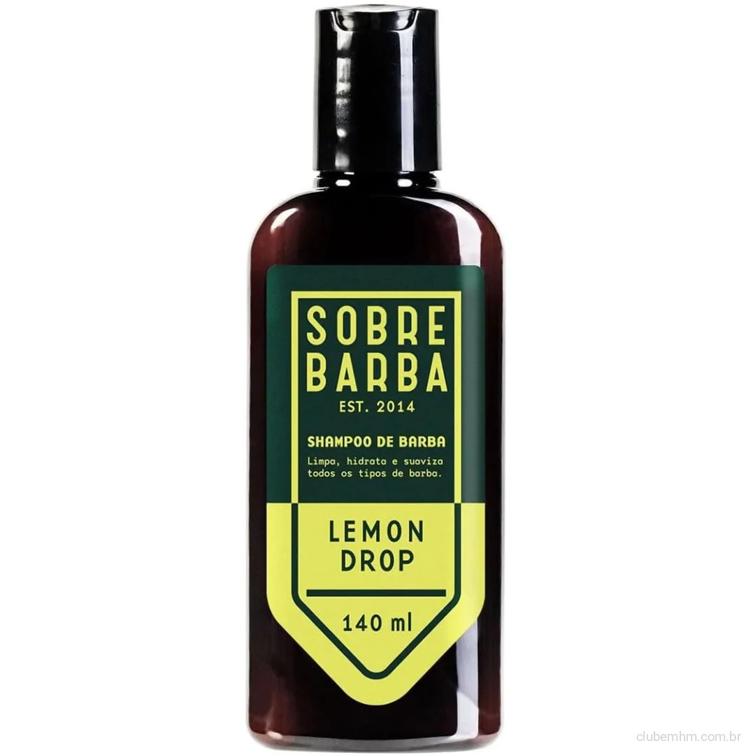 Shampoo de Barba Sobrebarba Lemon Drop 140ml